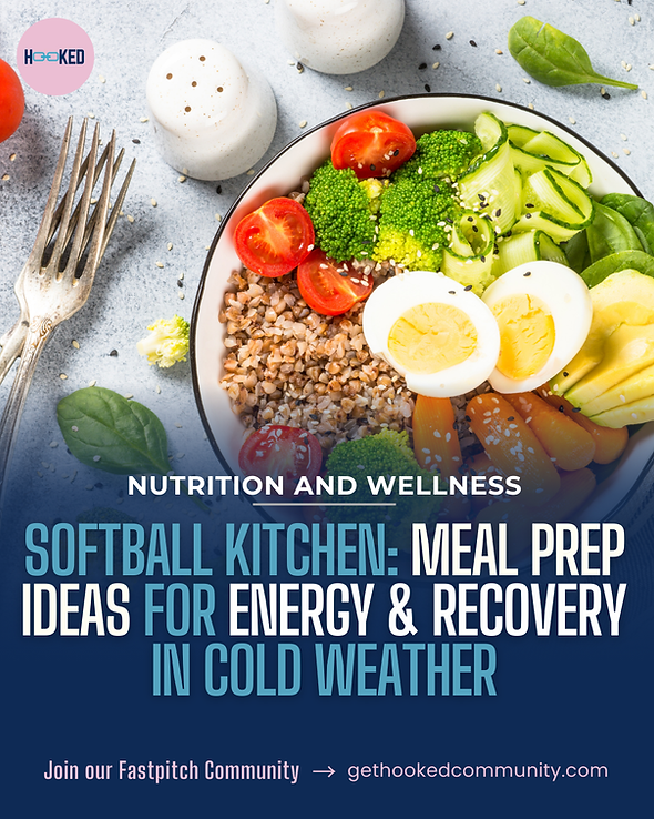 Softball Kitchen: Meal Prep Ideas for Energy & Recovery in Cold Weather