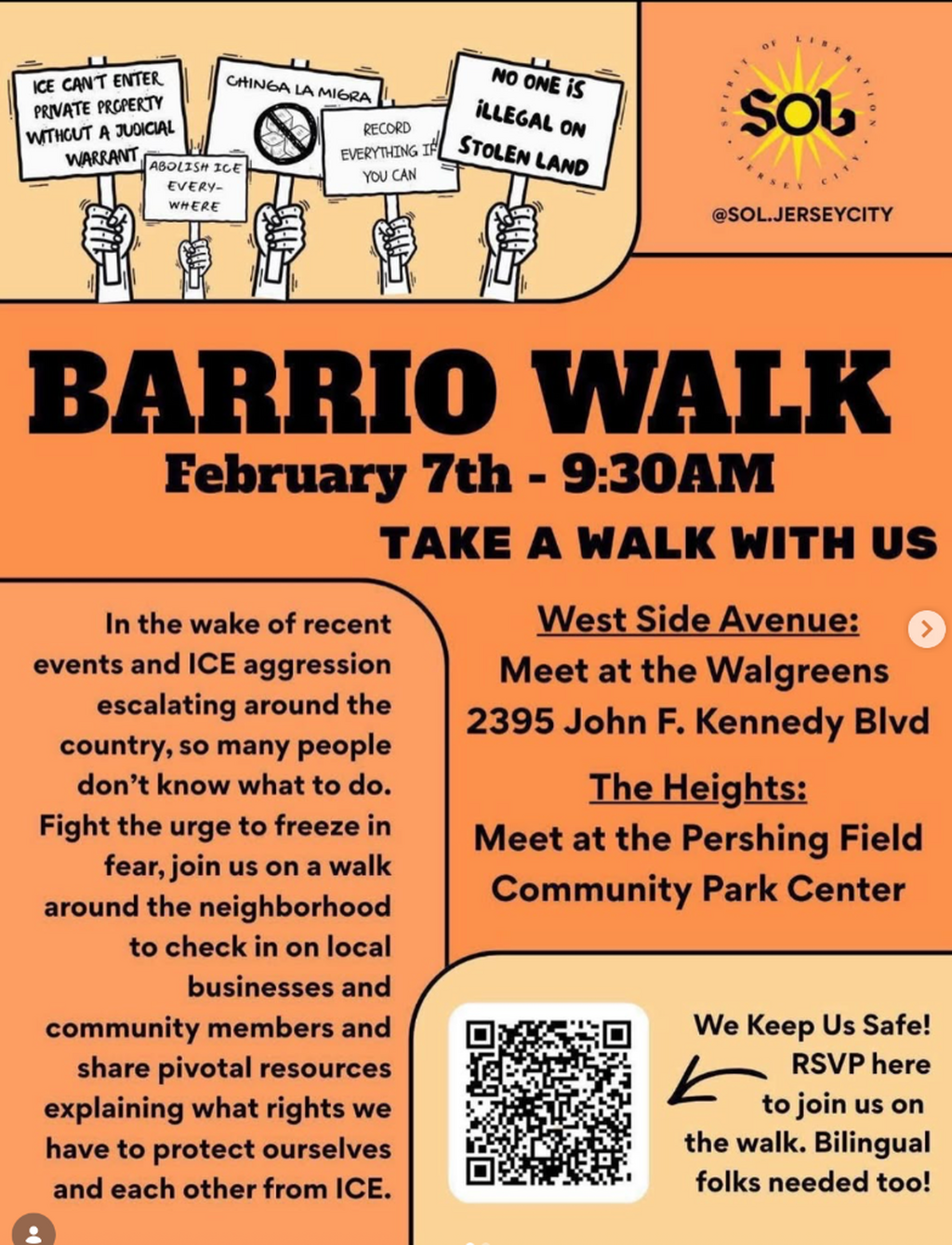 Barrio Walk Sign Up Form
