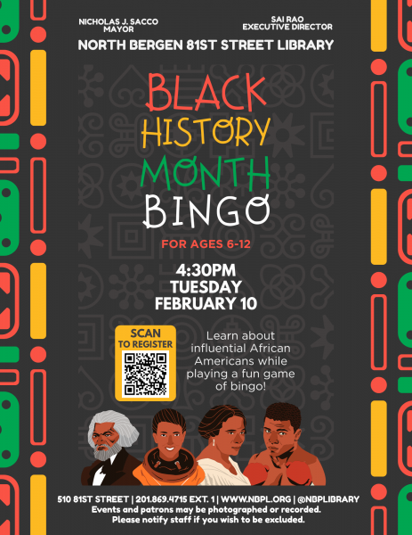 Black History Month Bingo