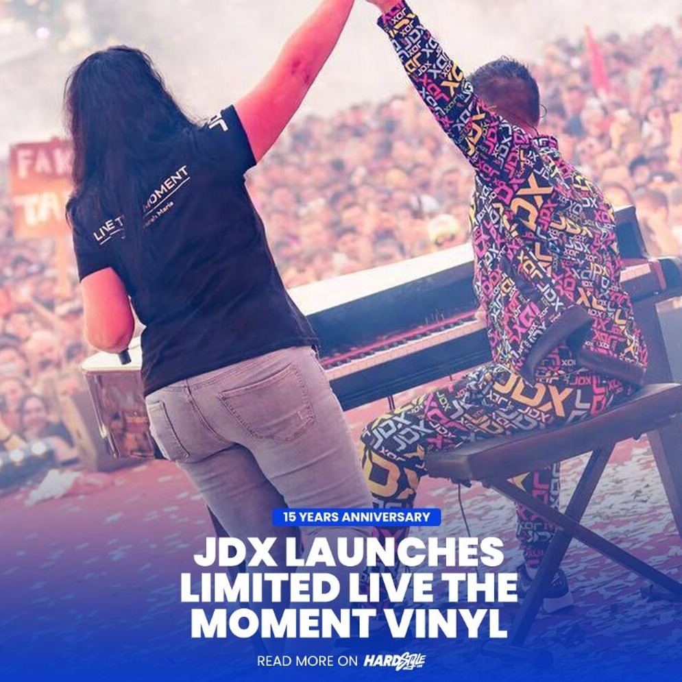 JDX launches Live The Moment Vinyl
