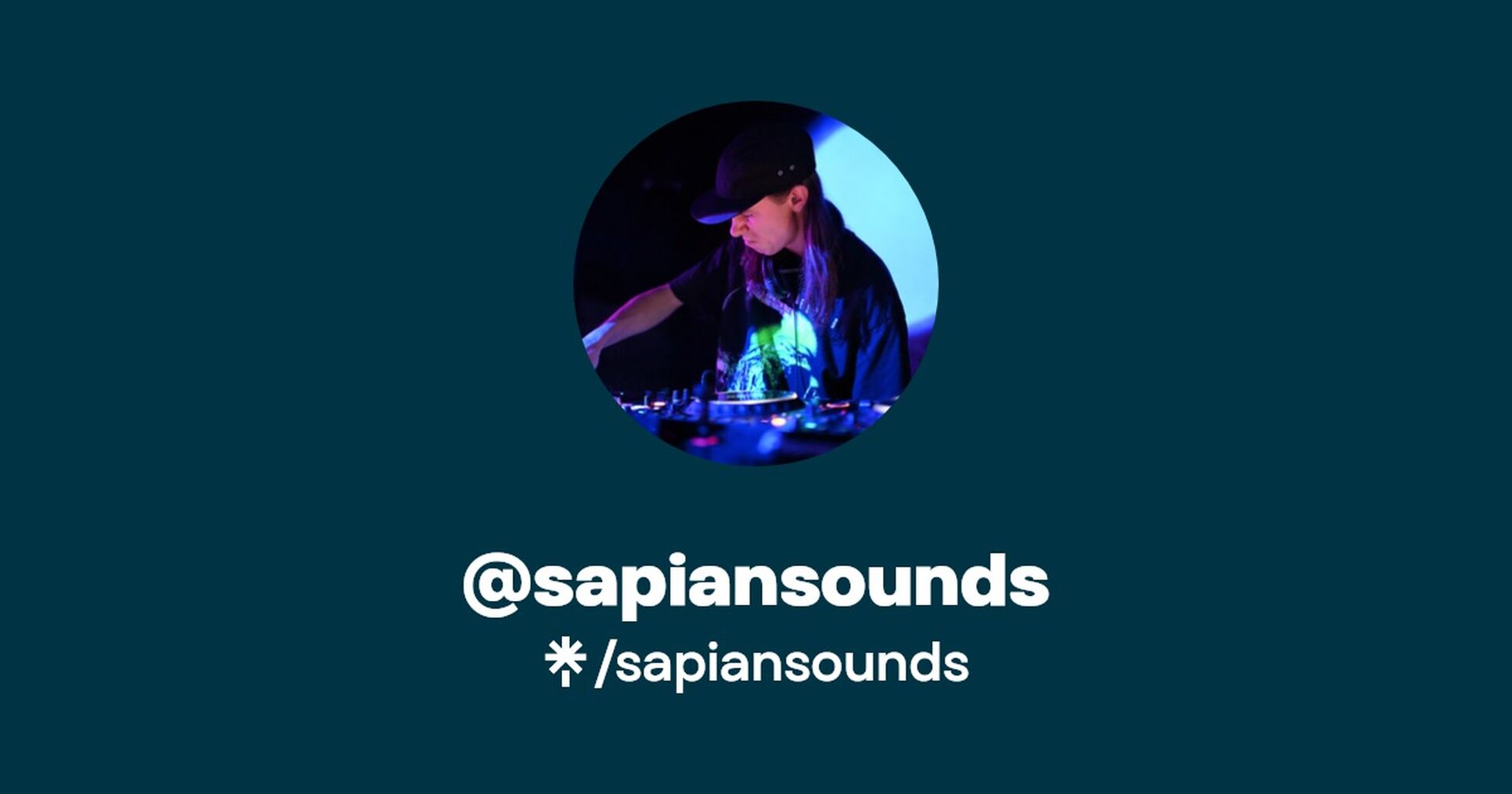sapiansounds | Twitter, Instagram | Linktree
