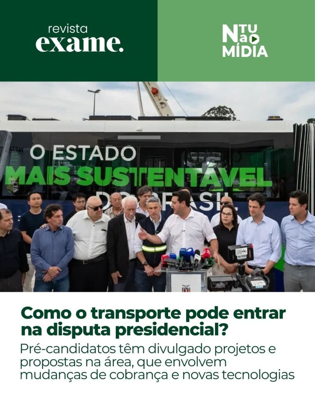 como o transporte pode entrar na disputa presidencial?