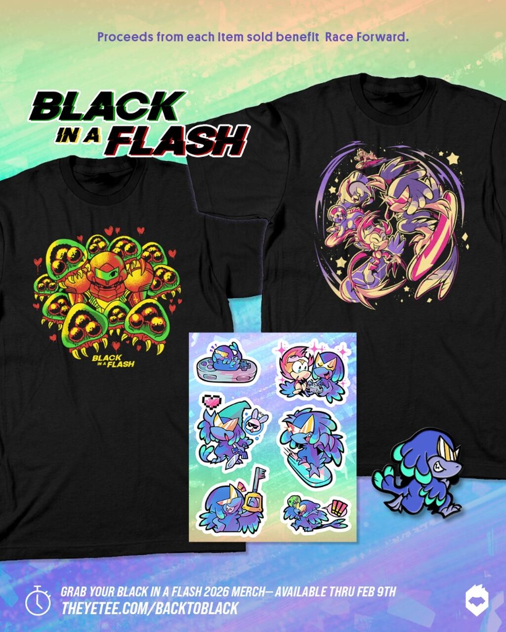 Jump for Joy with Back to Black and Official Limited Merch!