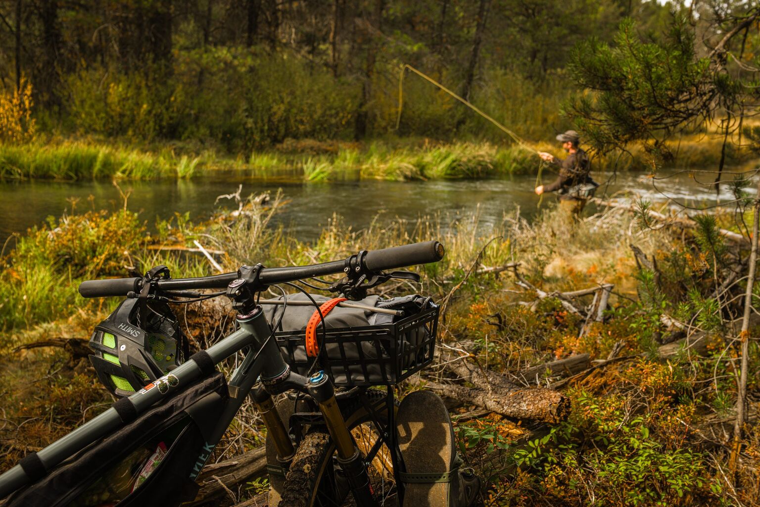 Bikefishing The Big Red Loop