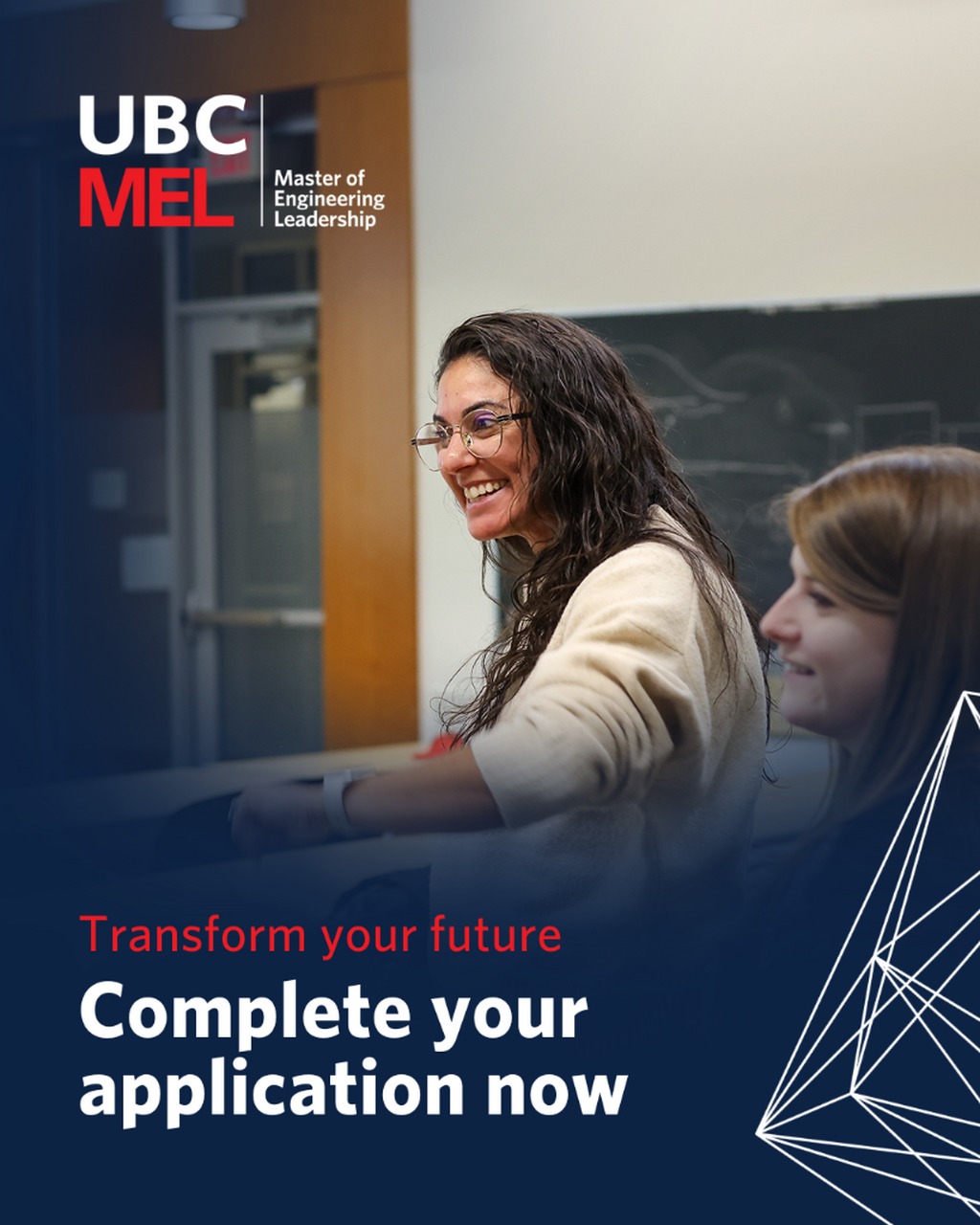 Complete your application now