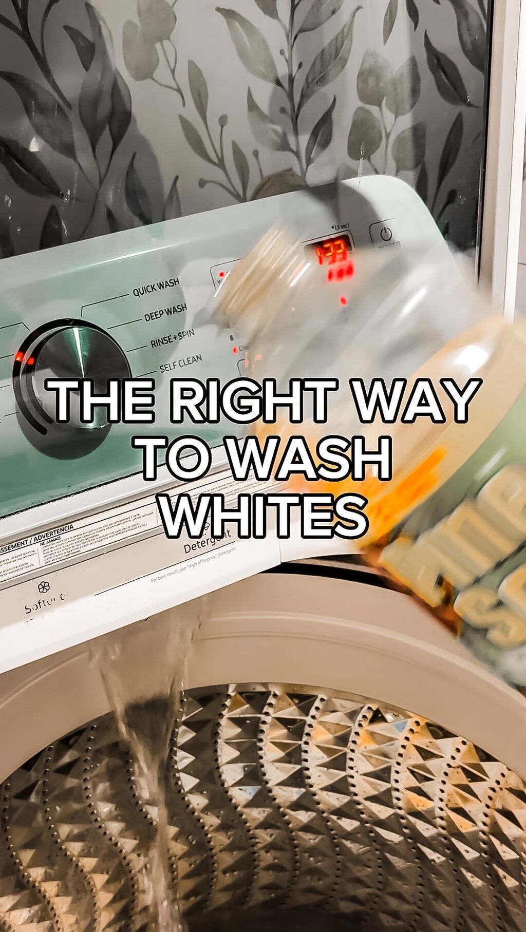 WASHING WHITES