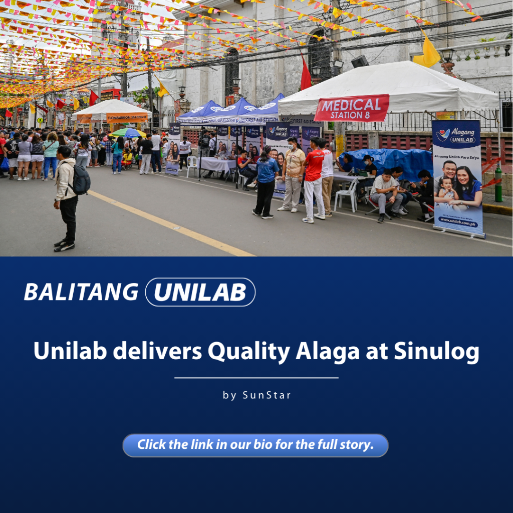 Unilab delivers Quality Alaga at Sinulog