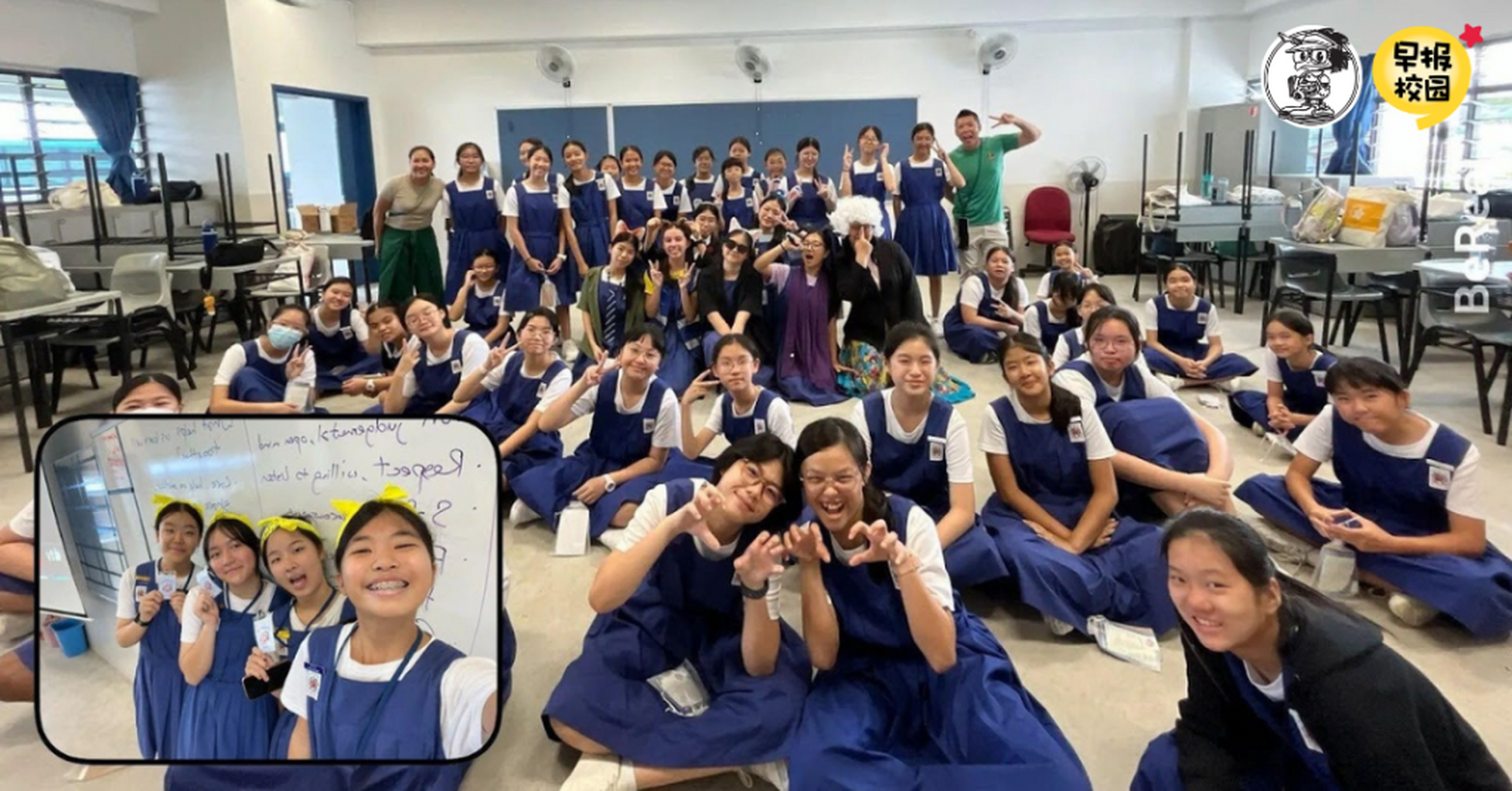 圣尼各拉女校迎新活动