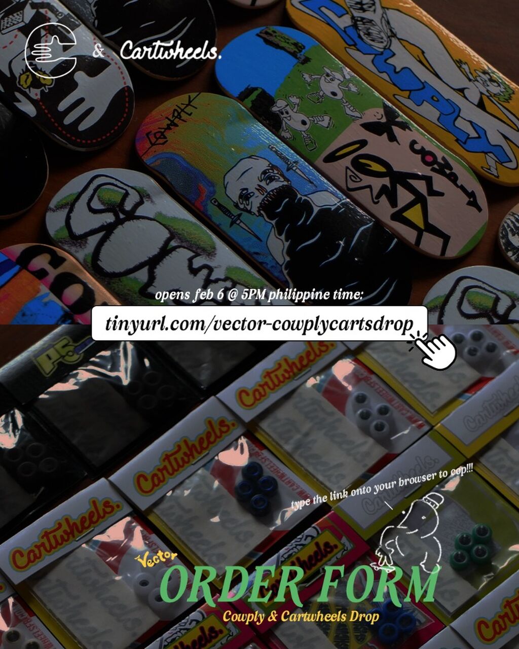 Cowply &bull; Cartwheels - Order Form