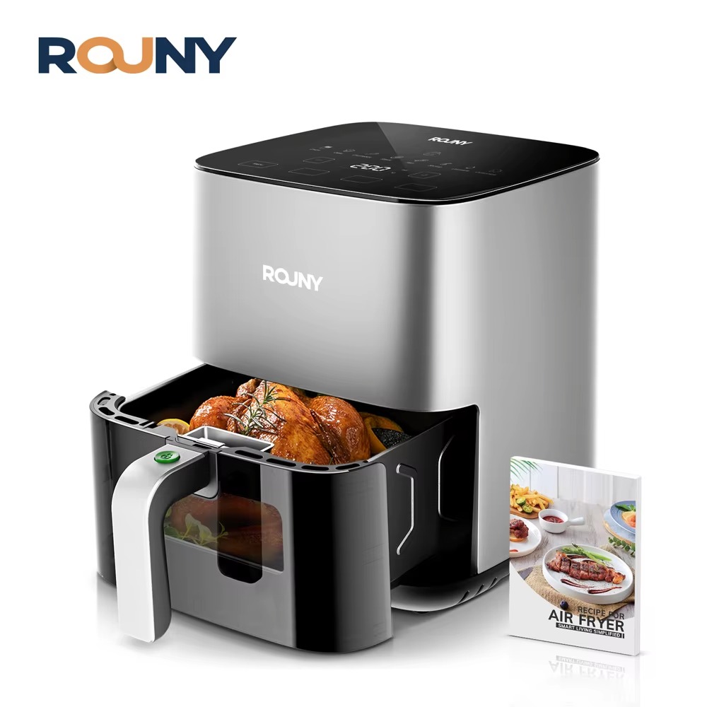 ROUNY Air Fryer 5L, Electric Hot Fryerمقلاة هوائية روني سعة 5 لتر، مقلاة كهربائية ساخنة