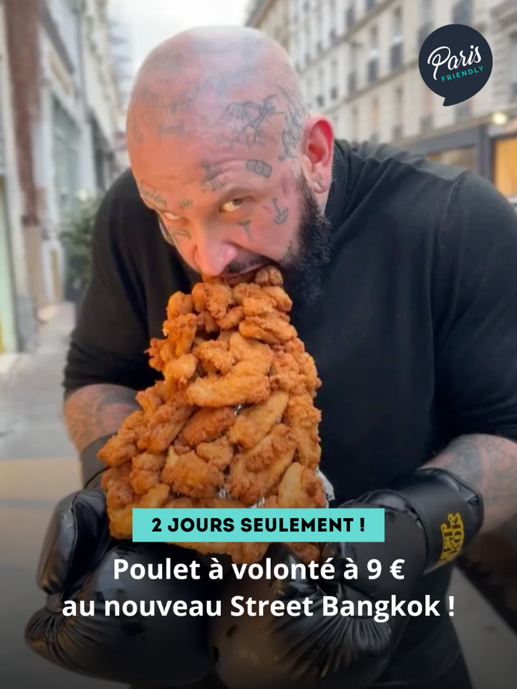 Poulet &agrave; volont&eacute; &agrave; 9 &euro; au nouveau Street Bangkok !