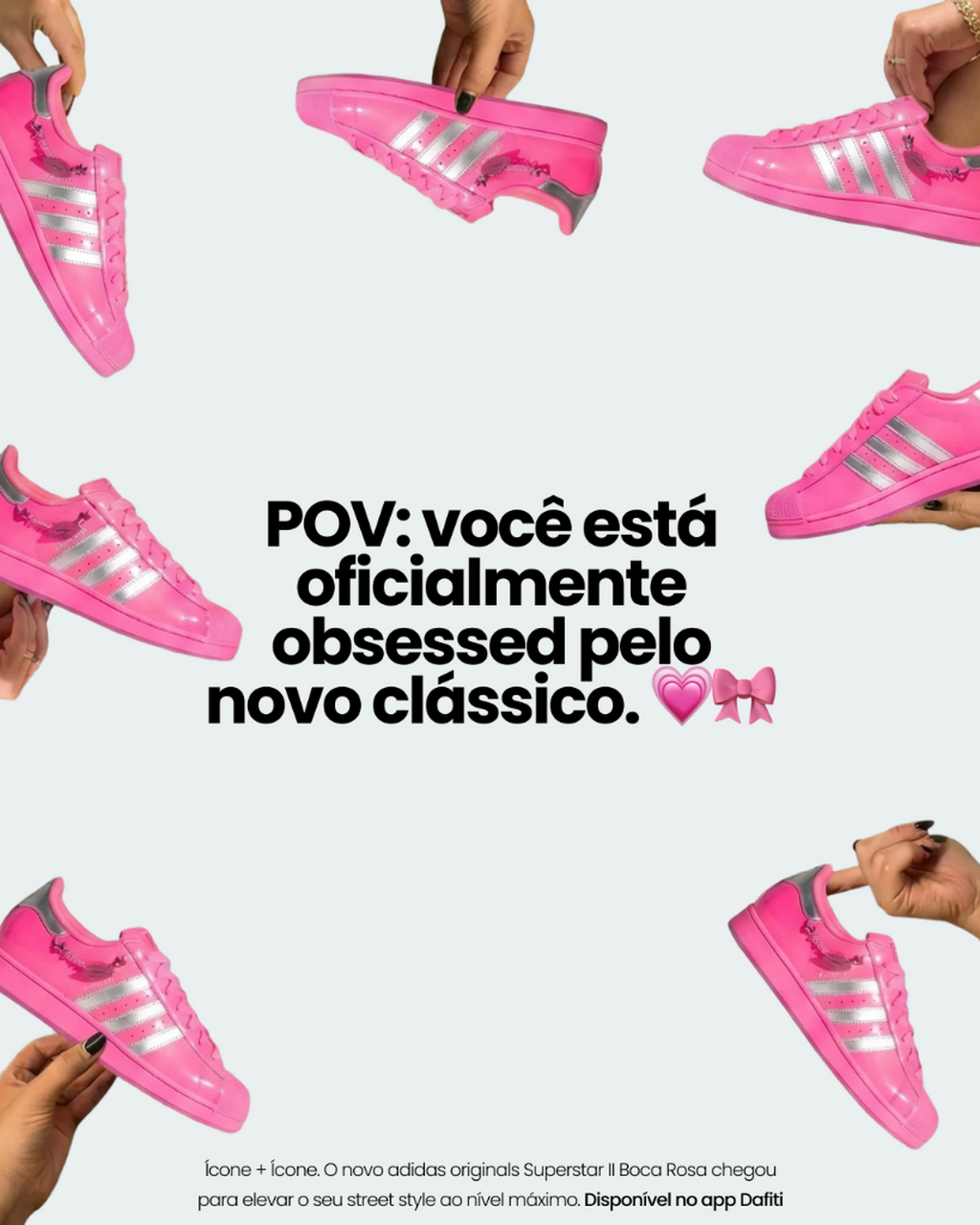 adidas superstar boca rosa