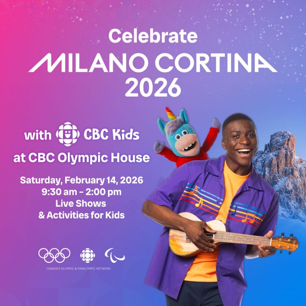 CBC Kids at CBC Olympic House in Toronto, Feb. 14, 2026