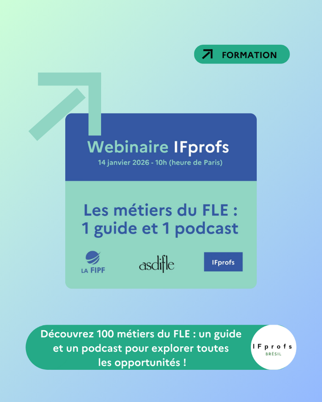 WEBINAIRE - LES METIERS DU FLE