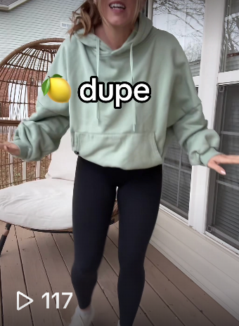 affordable lemon dupe leggings