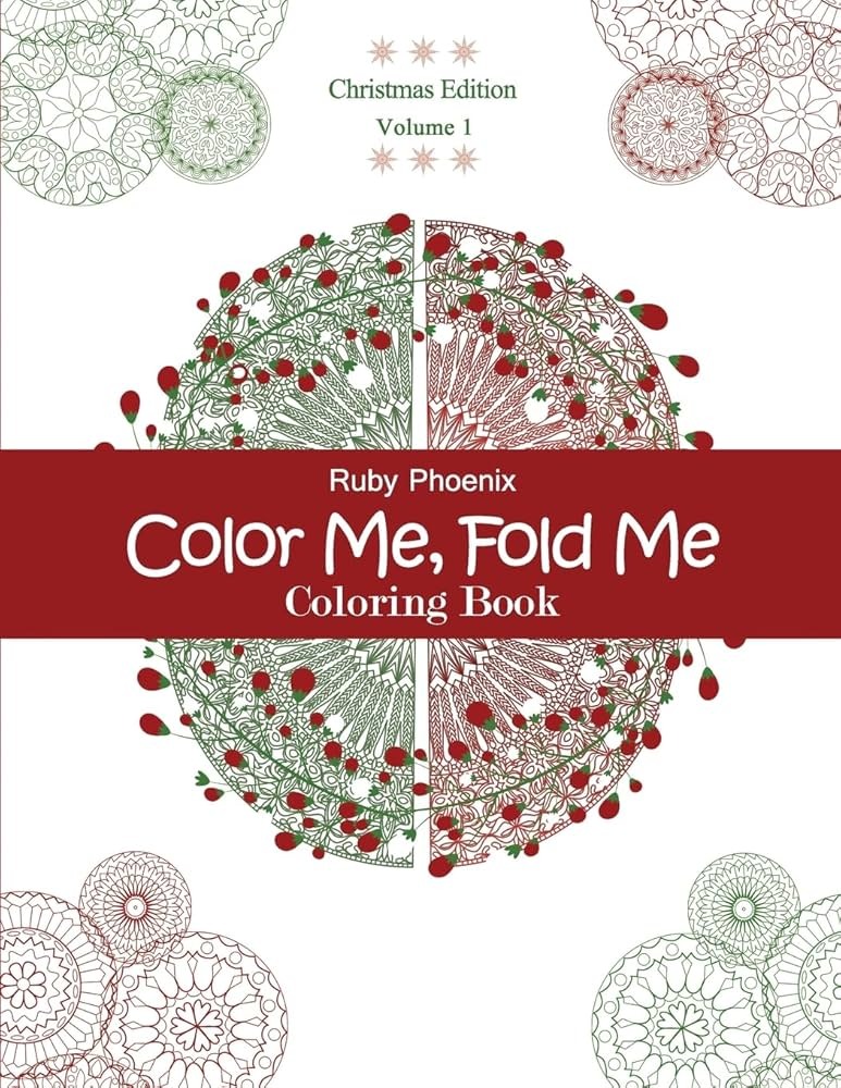 Family colouring book: Color Me, Fold Me