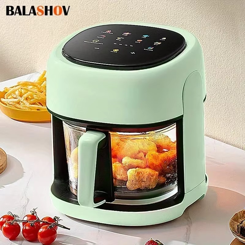  Smart Electric Air fryer Oil free مقلاة هوائية كهربائية ذكية خالية من الزيت