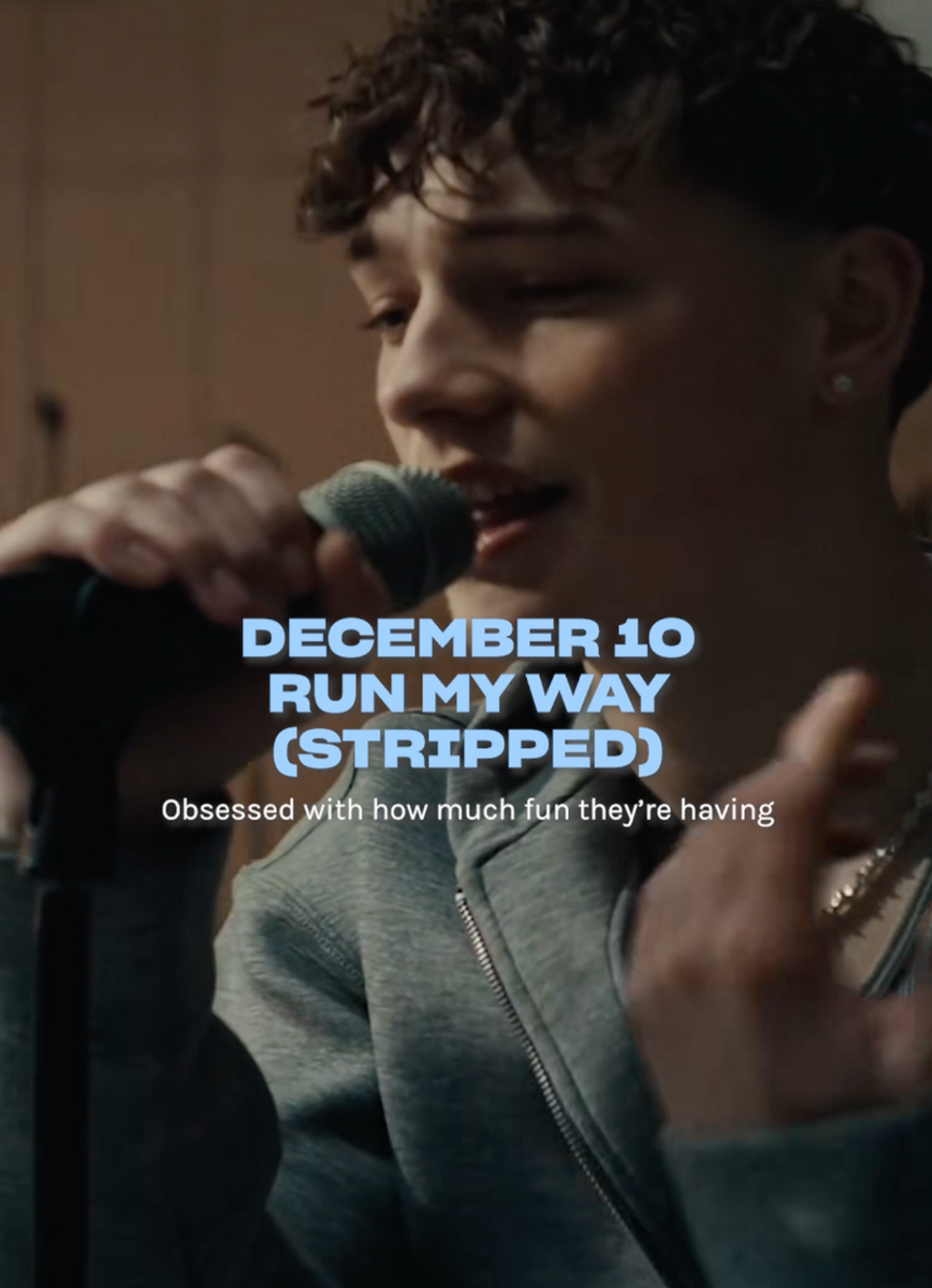 LISTEN TO DECEMBER 10'S 'RUN MY WAY' HERE