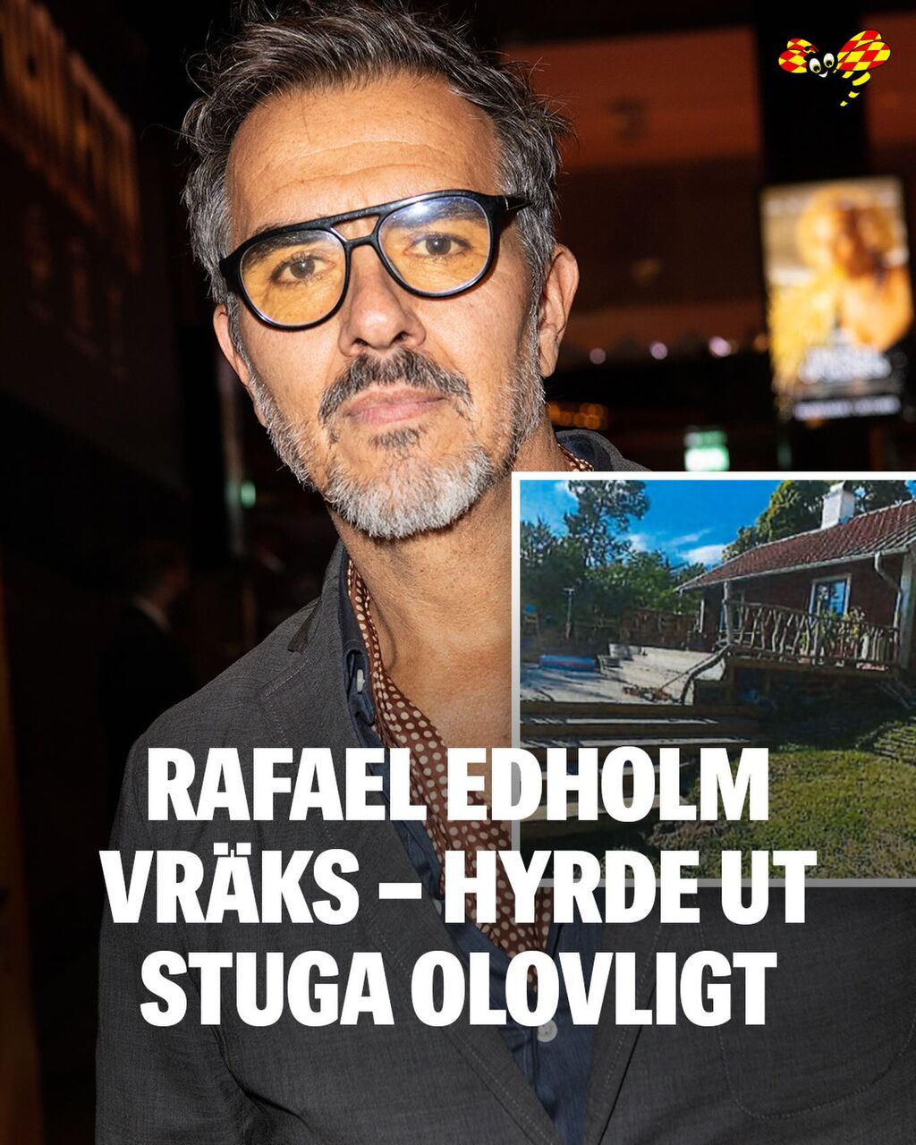 Rafael Edholm vr&auml;ks fr&aring;n fritidshus