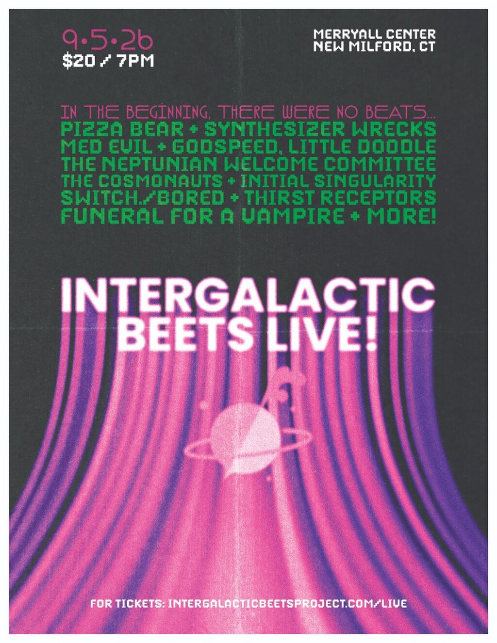 TICKETS ON SALE NOW | Intergalactic Beets Live!