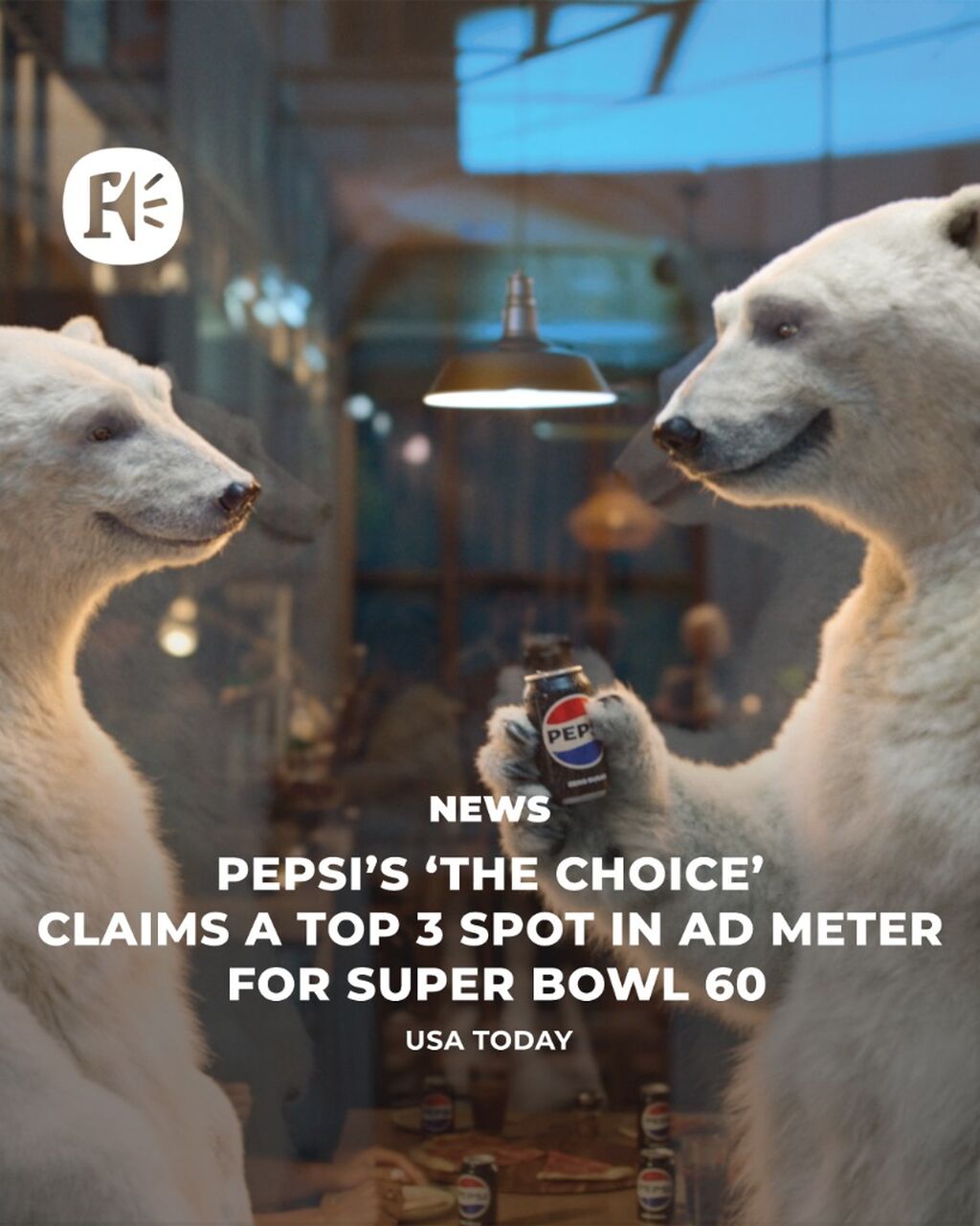 Super Bowl 60 Ad Meter Pepsi