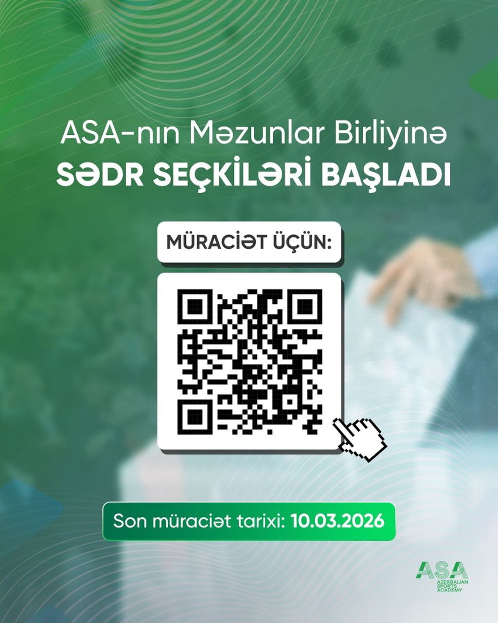 Məzunlar Birliyinə &uuml;zv olmaq &uuml;&ccedil;&uuml;n qeydiyyat