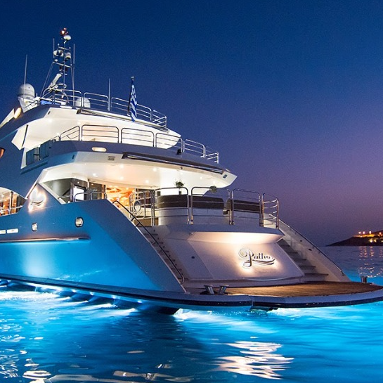 M/Y PATHOS: Available to Charter