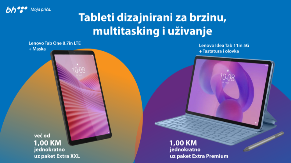Lenovo tableti donose snažne performanse