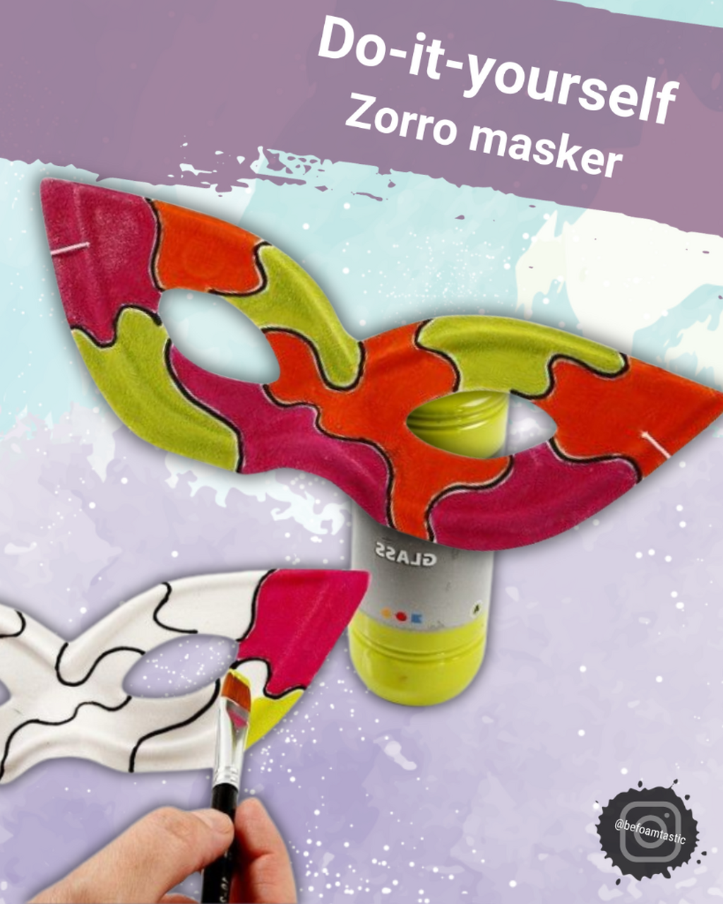 DIY - zorro masker