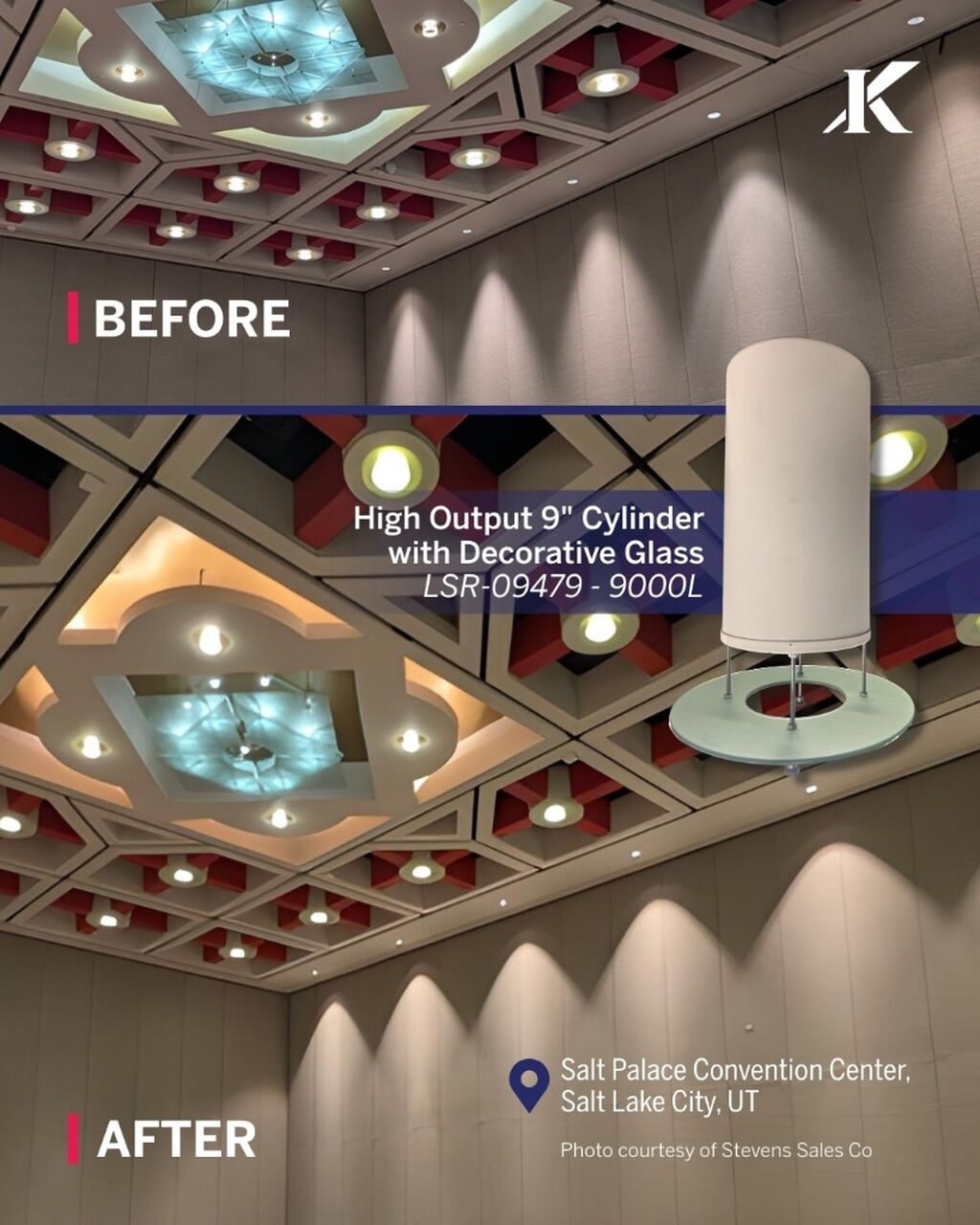Salt Palace Before and After