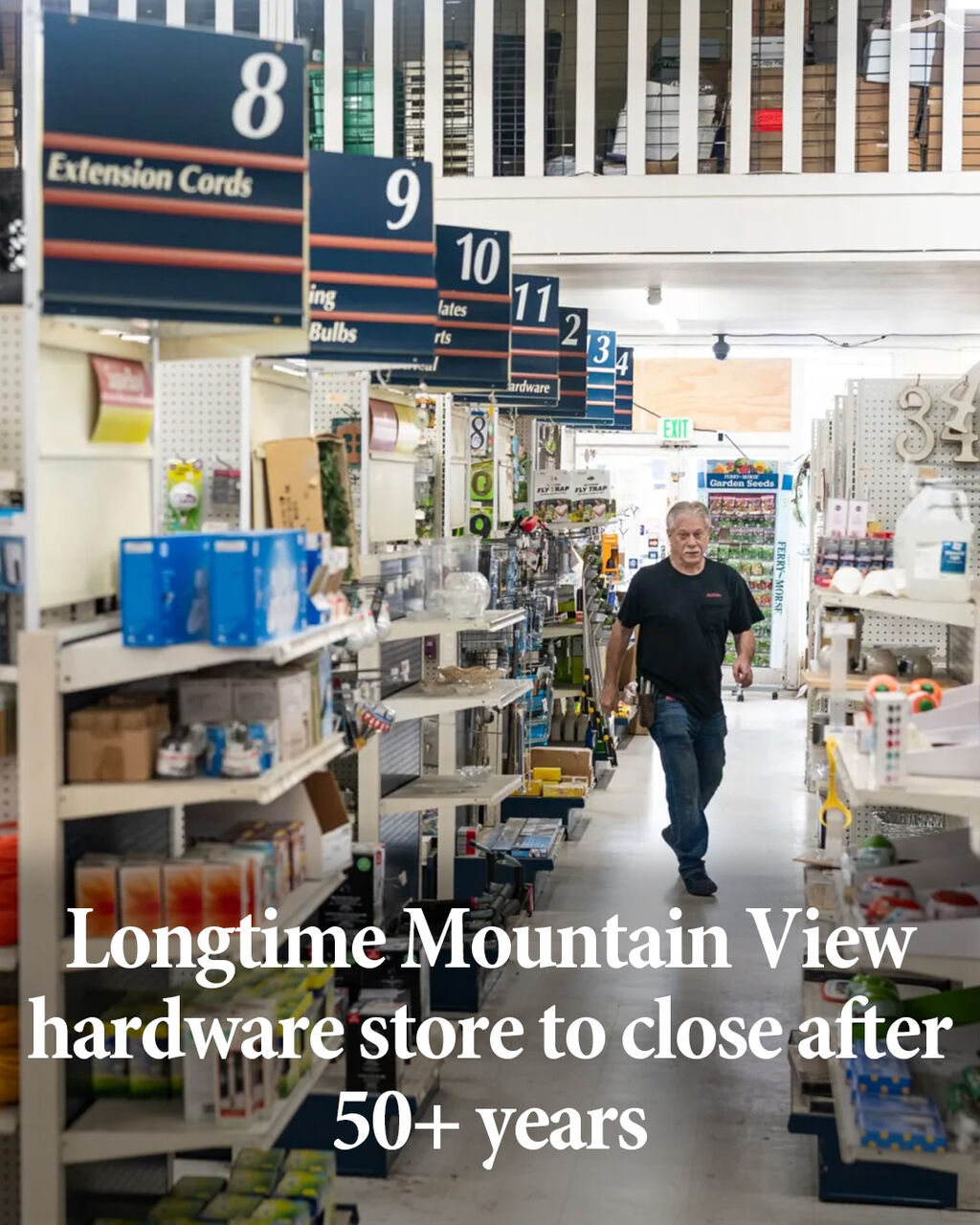 Longtime Mountain View hardware store to close after 50+ years