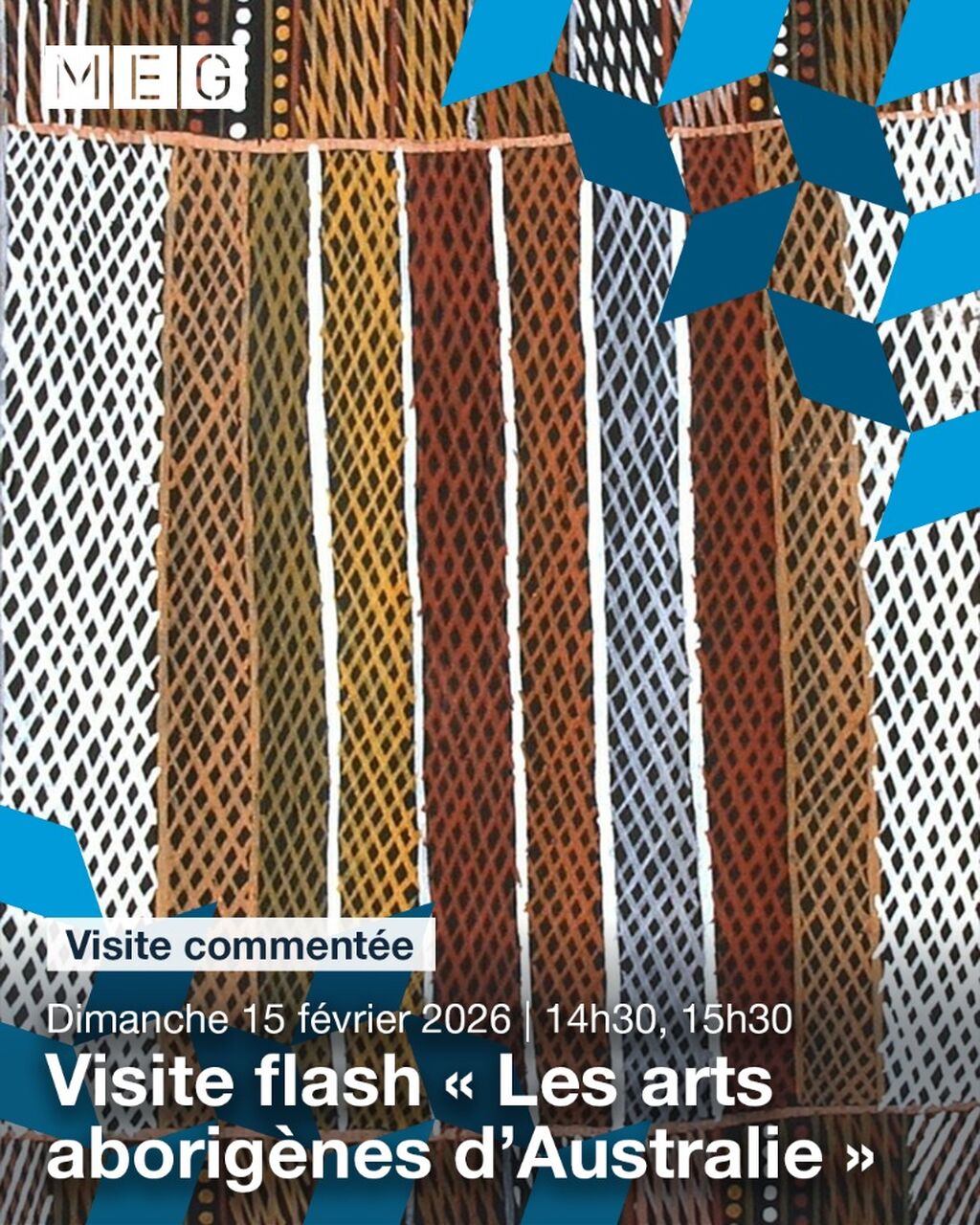 📢 Visite flash &laquo; Les arts aborig&egrave;nes d&rsquo;Australie &raquo; 📢