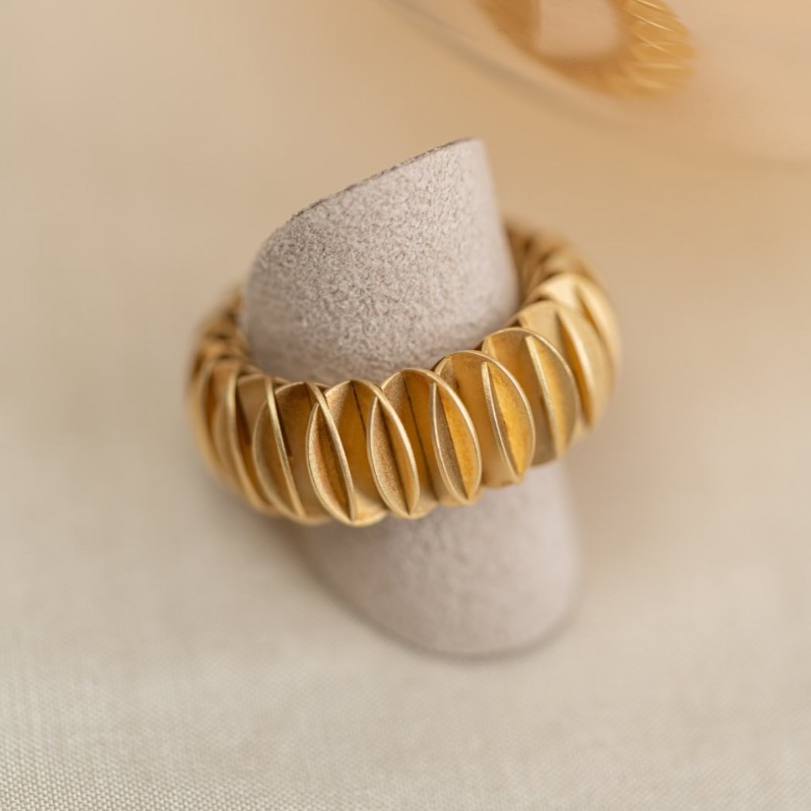 Niessing Ring in Yellow Gold