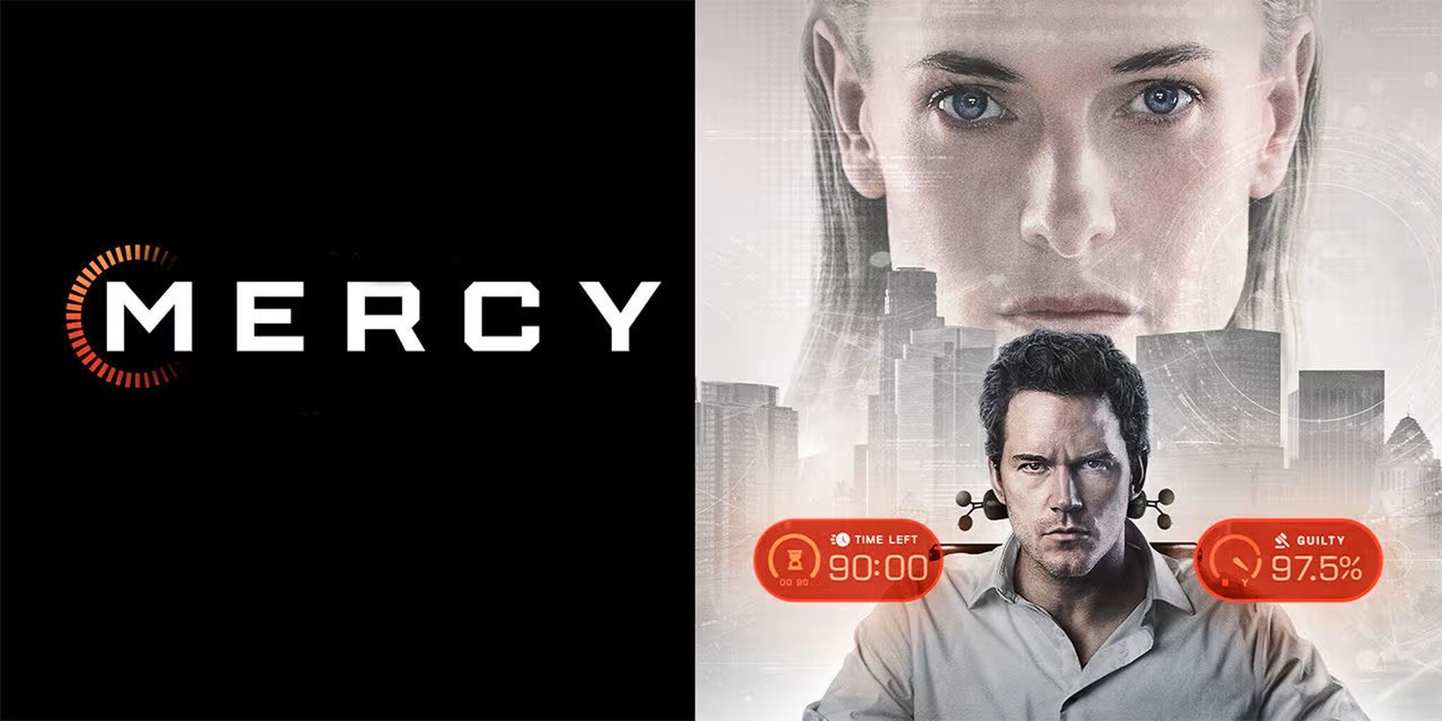Film: Mercy [2026] - Chris Pratt, Rebecca Ferguson