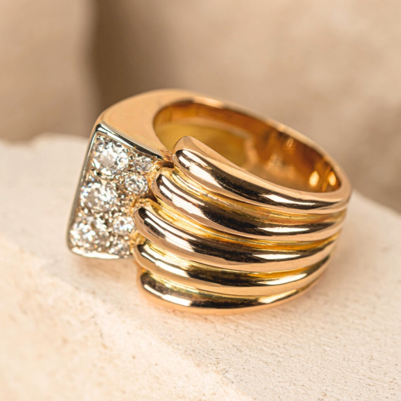 Diamonds Rose Gold Ring