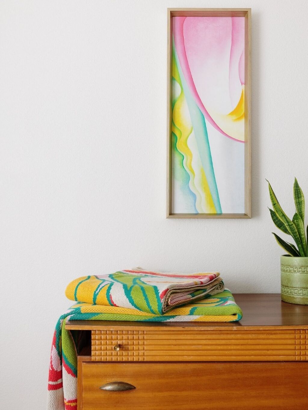 Pink Tulip Blanket