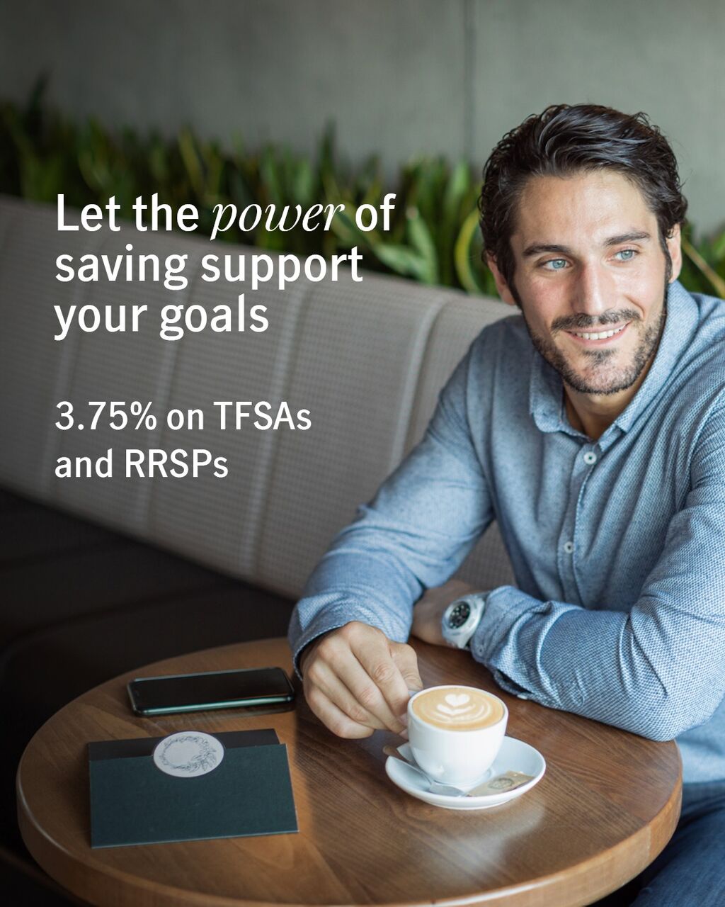 Offer: 3.75% on TFSAs and RRSPs