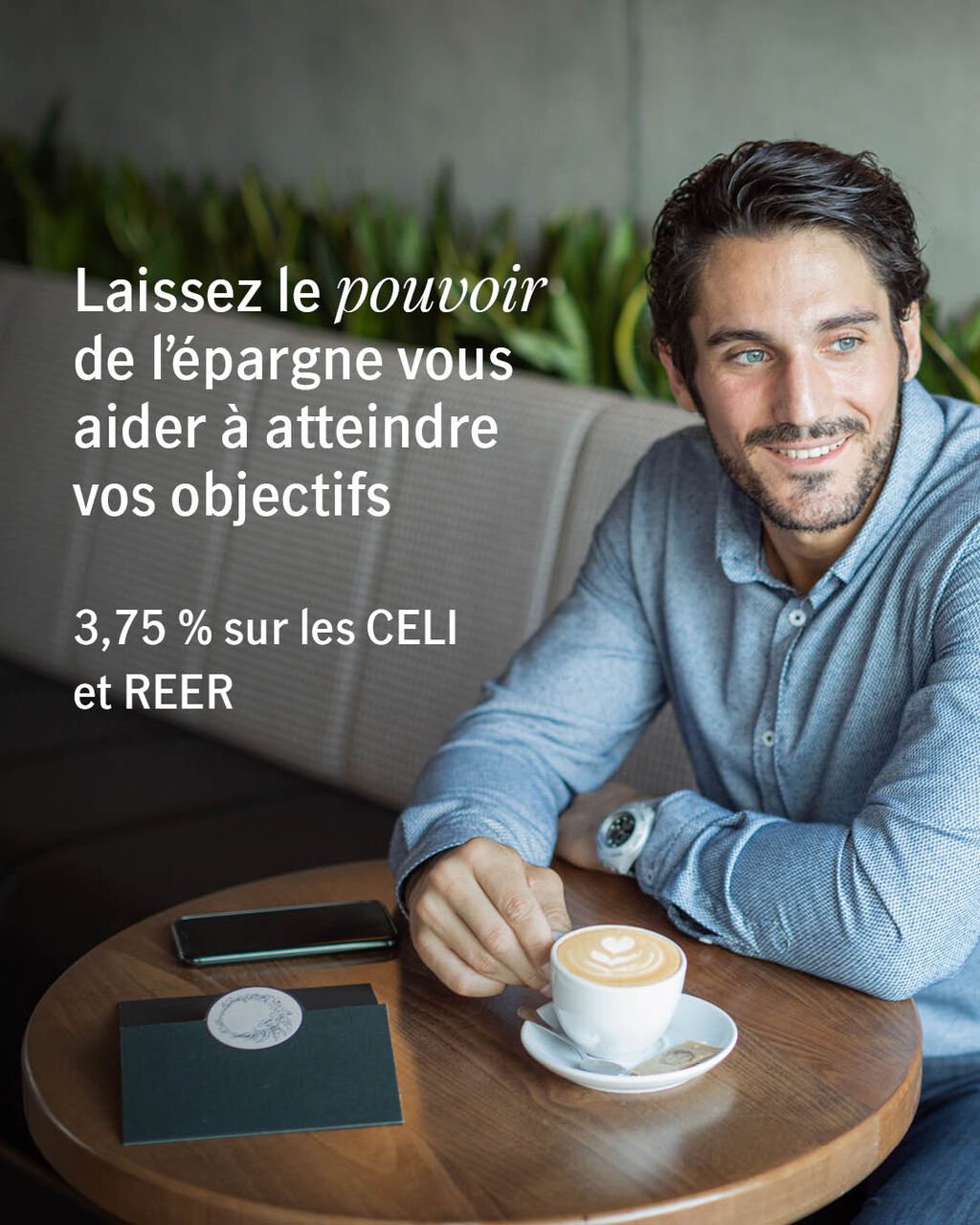 Offre : 3,75 % sur les CELI et les REER