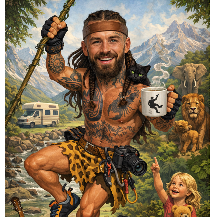 TARZAN CLIMBS TIKTOK - 834 FOLLOWERS