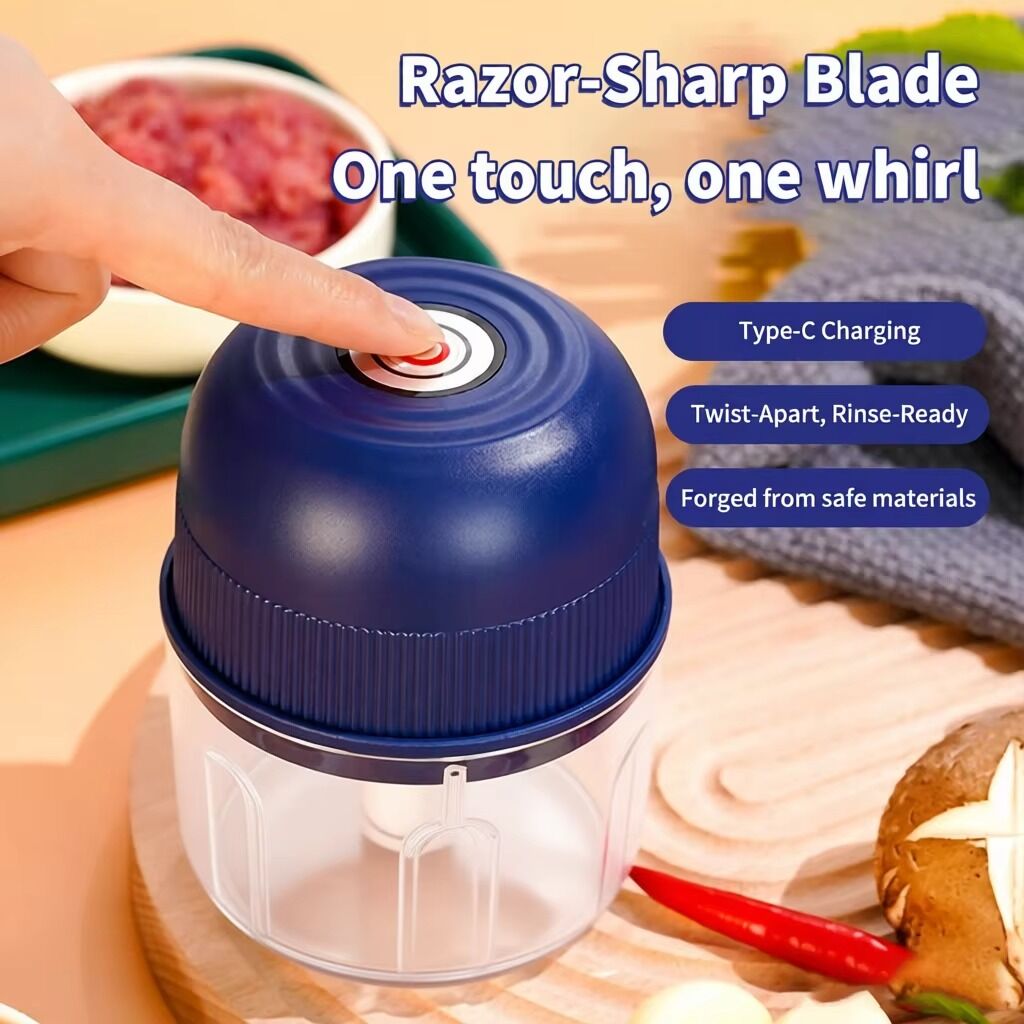 Mini Electric vegetable chopper مفرمة خضروات كهربائية صغيرة