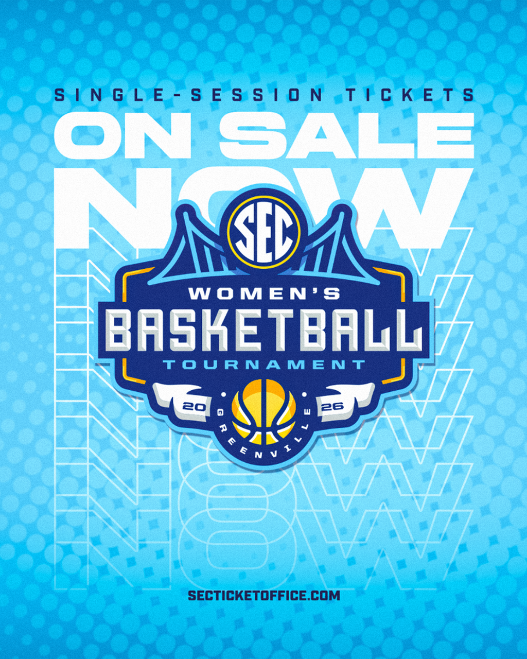 SEC WBB Tournament single-session tickets on sale!