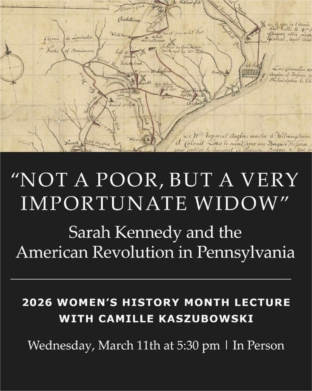"Not a Poor, but a Very Importunate Widow" Sarah Kennedy and the American Revolution in Pennsylvania