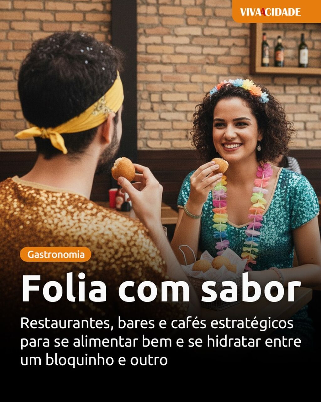 Folia com sabor