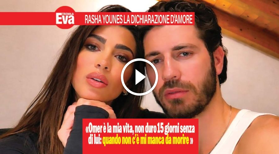 L'amore di Rasha Younes per Omer Elomari: &laquo;sei la mia vita&raquo;