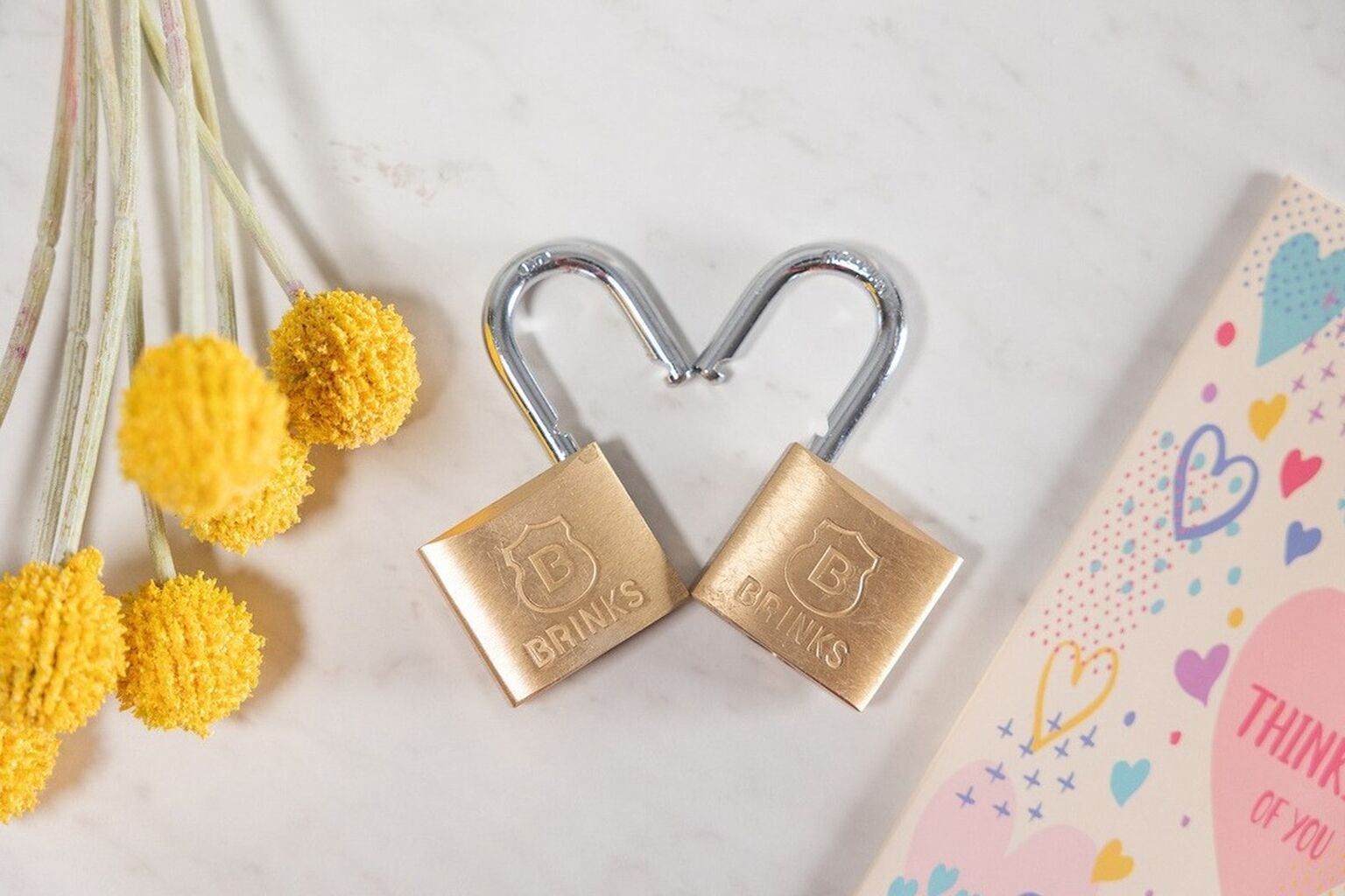40mm Solid Brass Keyed Padlock, 7/8" Shackle Clearance