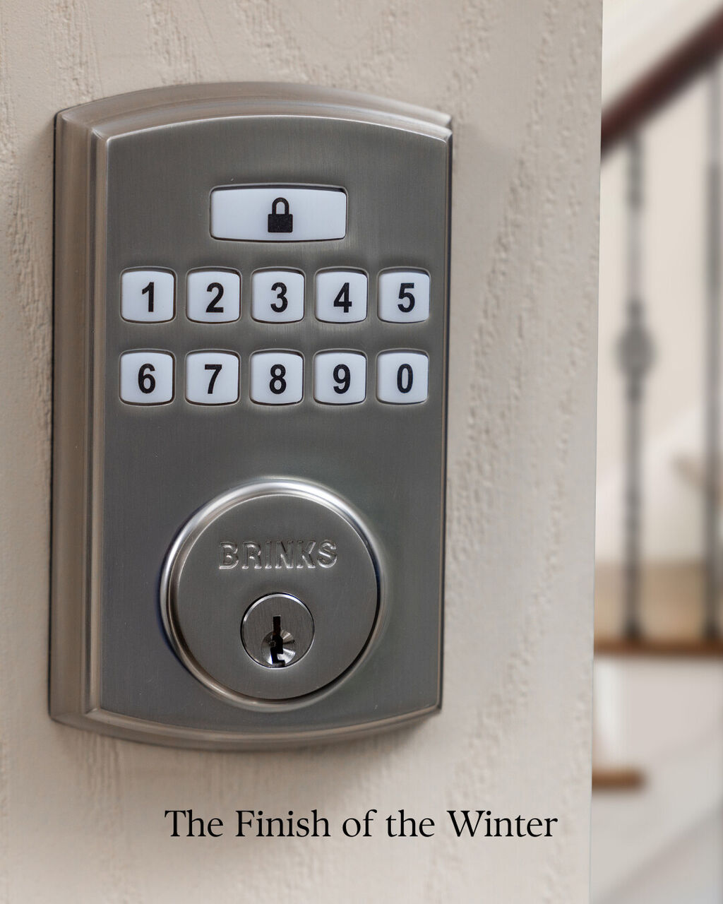 Brinks Electronic Keypad Deadbolt 
