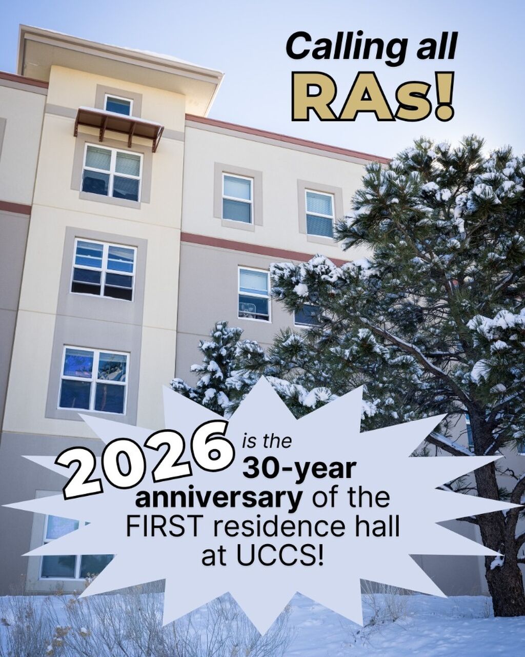 All-Call for UCCS Residence Assistant Alumni!