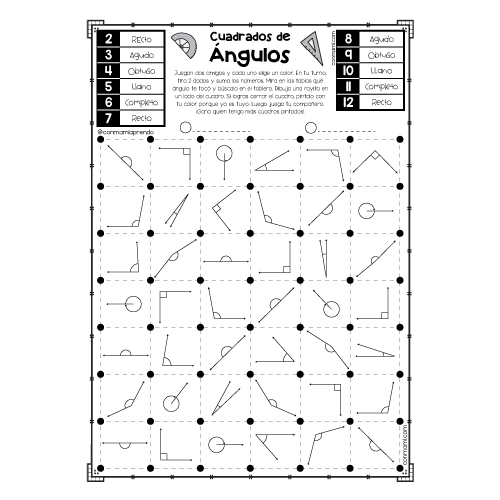 Cuadrados de &Aacute;ngulos