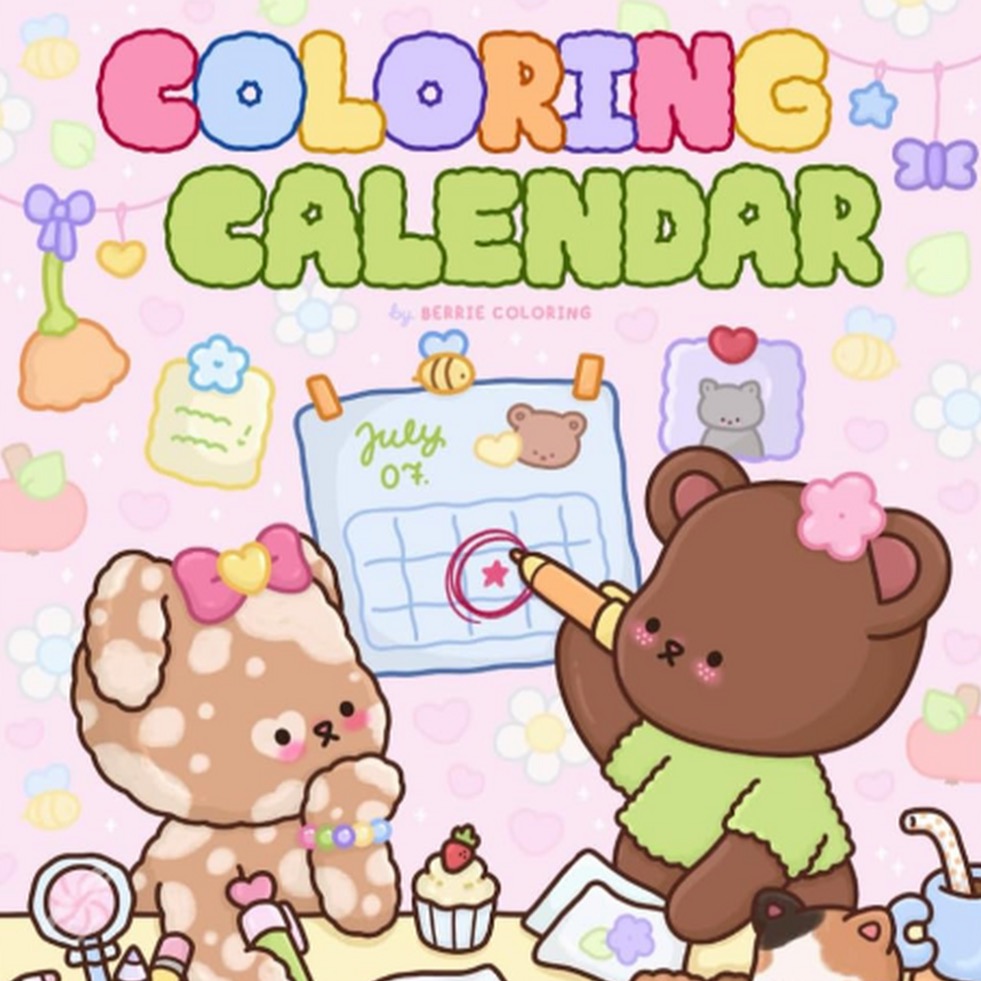 Berrie Coloring Calendar  