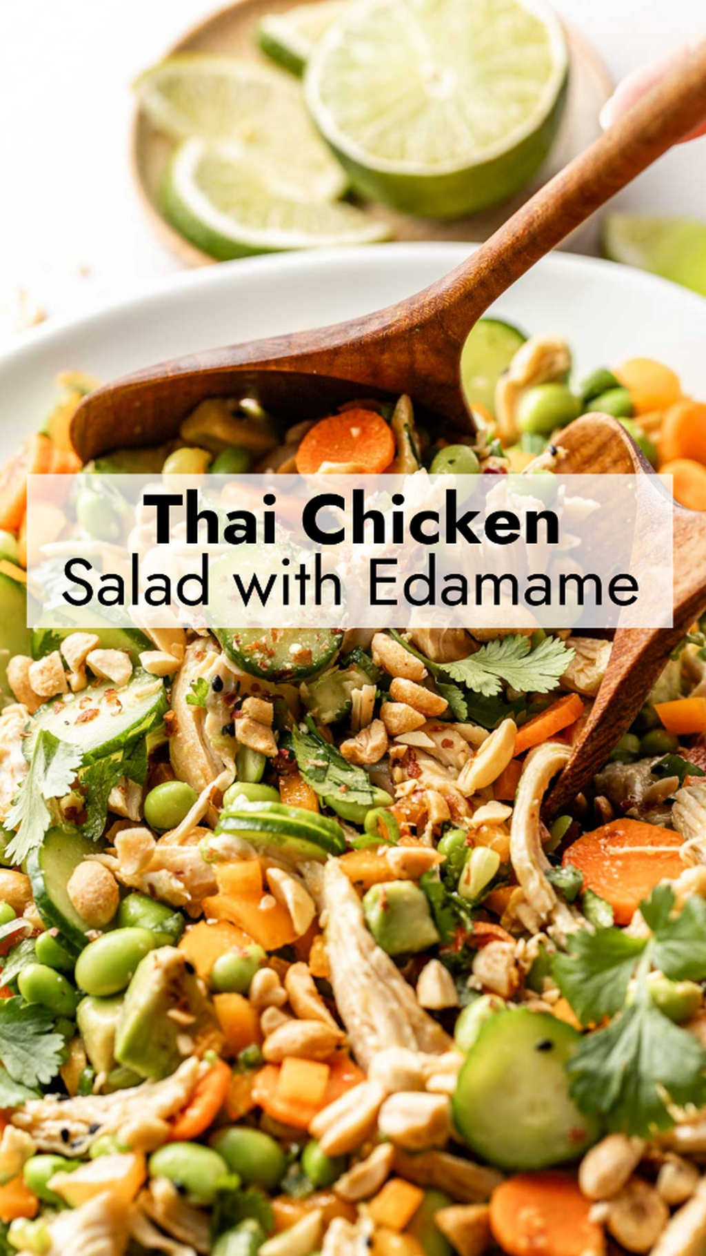 Thai Chicken Salad with Edamame